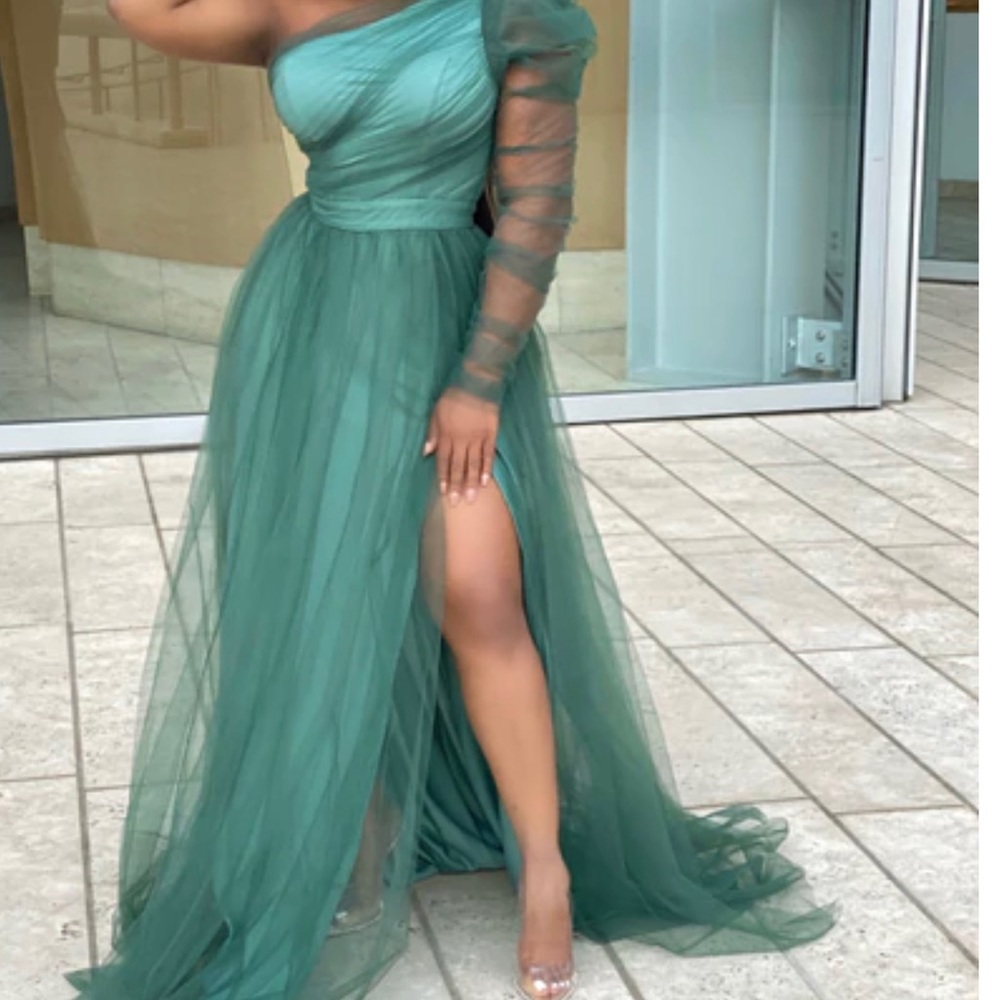 Emerald Green Gown